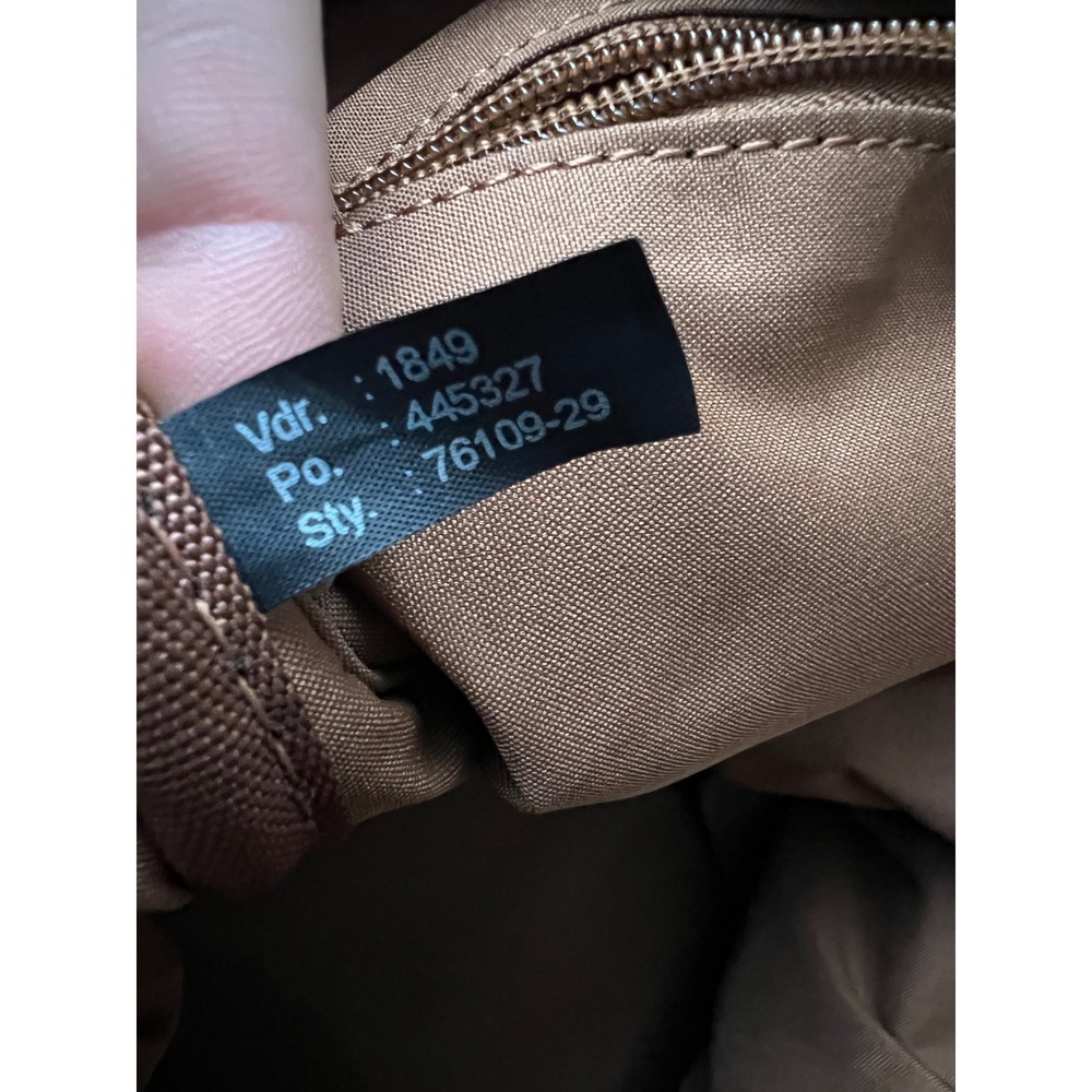 Wilsons Leather Pelle Studio Duffle Bag Large Brown Leather Travel - Picture 15 of 15